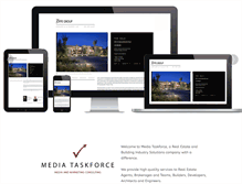 Tablet Screenshot of mediataskforce.com